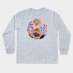 flowers Kids Long Sleeve T-Shirt